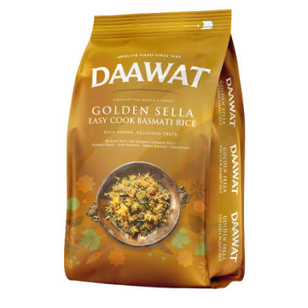 Golden Sella Basmati Rice Daawat 5kg