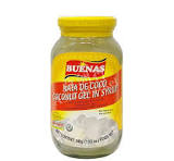 Coconut Gel in Syrup White Nata De Coco Buenas 340gm