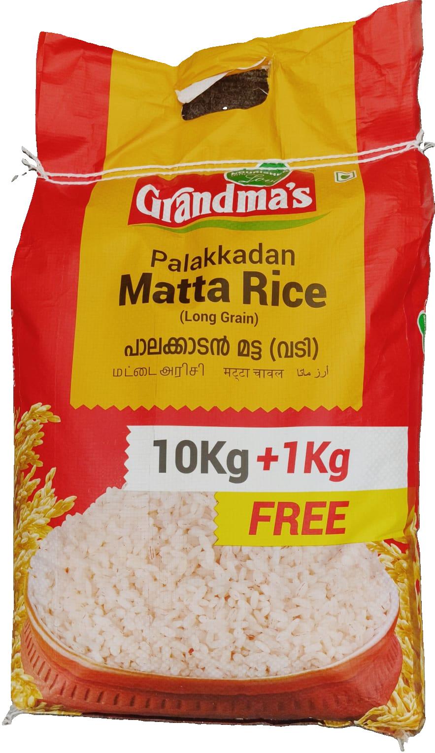Matta Rice Grandmas 10kg + 1 KG FREE (Only One bag per order)