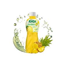 Pineapple Juice with Nata De Coco Kato 320ml