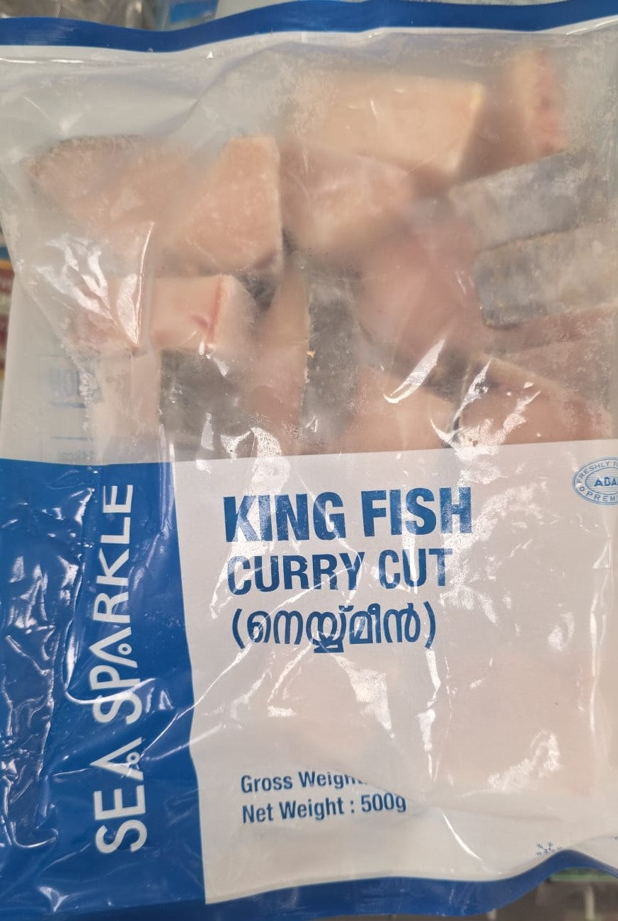 Frozen Kingfish Curry Cut Sea Sparkle 600gm