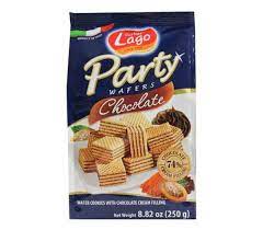 Party Wafers Choco Lago 250g