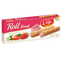 Roll Break Fragola Strawberry Lago 80gm