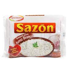 Tempero Arroz Branco Sazon 60g