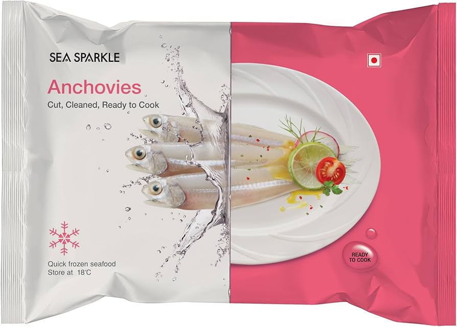 Frozen Anchovy Dressed Sea Sparkle 600gm (Only Click & Collect)