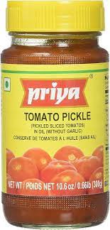 Tomato Without Garlic Pickle Priya 300gm