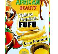 Yellow Plantain Fufu African Beauty 681gm