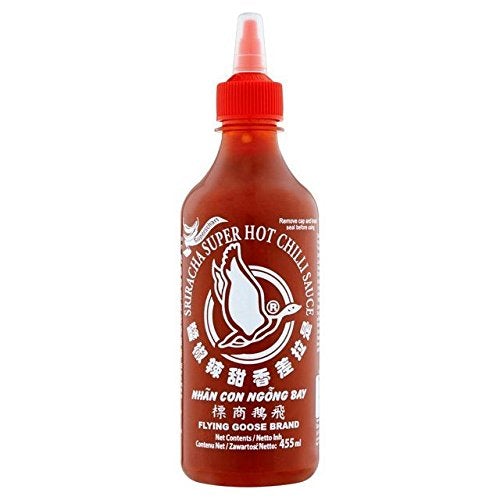 Sriracha Sauce Super Hot Chilly Flying Goose 455ml
