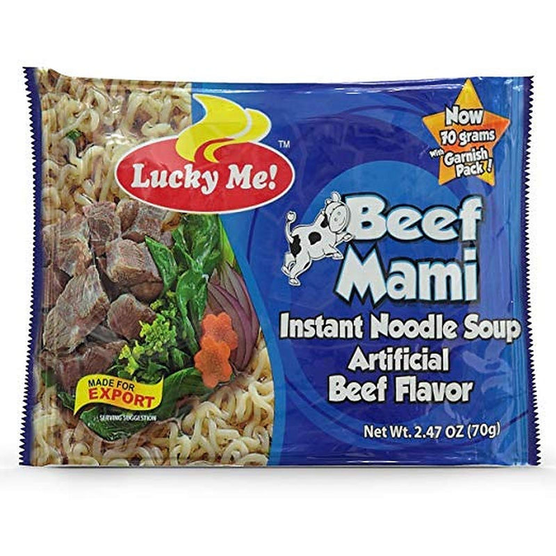 Beef Instant Noodles Lucky Me 70g( Only 5 per order)