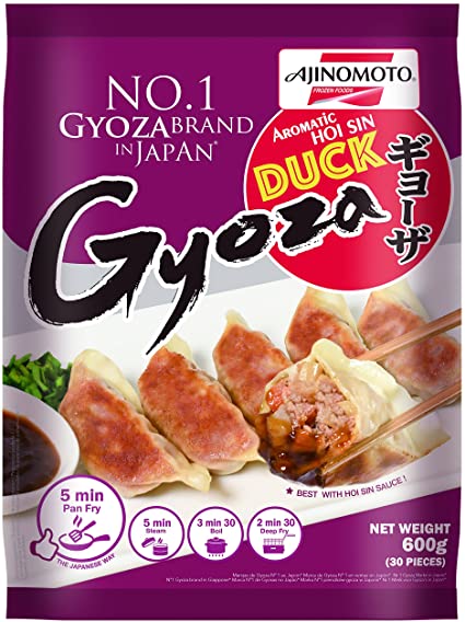 Frozen Gyoza Japanese Style Duck Dumplings Ajinomoto 600g (Only click & Collect)
