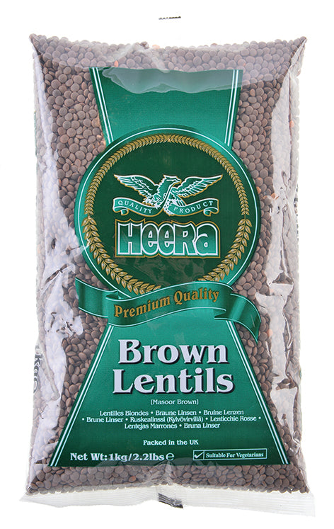 Brown Lentils Heera 1kg