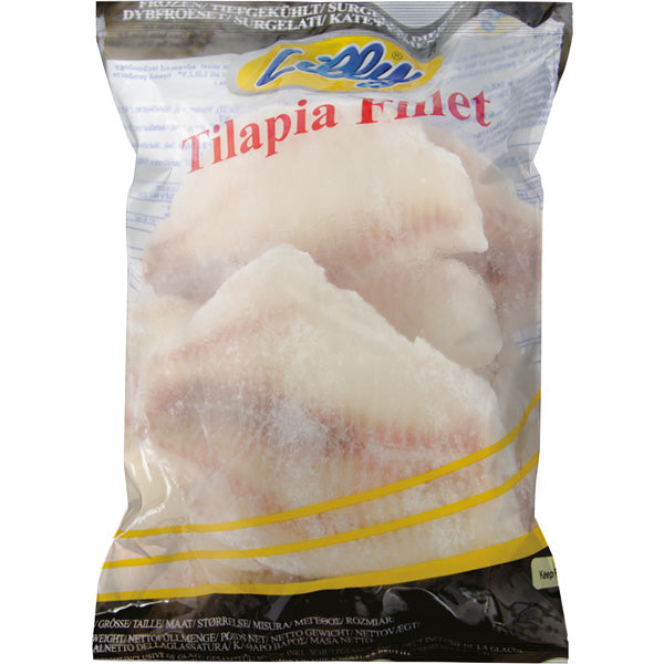 Frozen Tilapia Fillets Lilly 1kg ( Only for Lucan and Blanch)