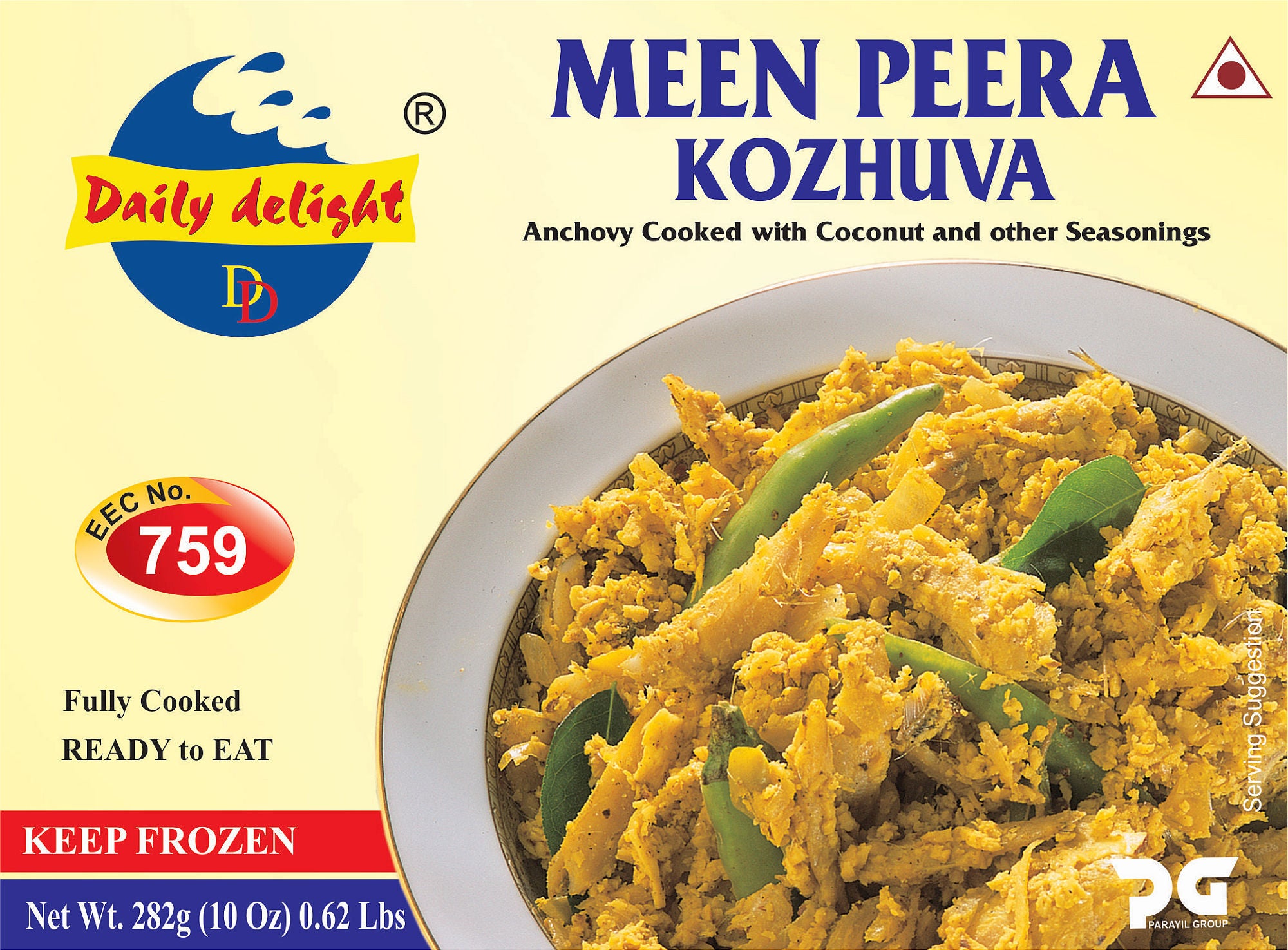 Frozen Meen Peera Kozhuva Daily Delight 282g ( Only Click & Collect)