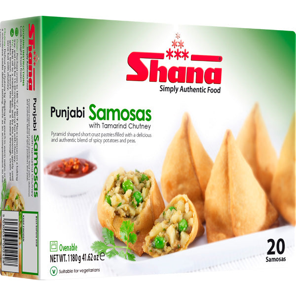 Frozen Punjabi Samosa Shana 20pcs ( Only Click & Collect)