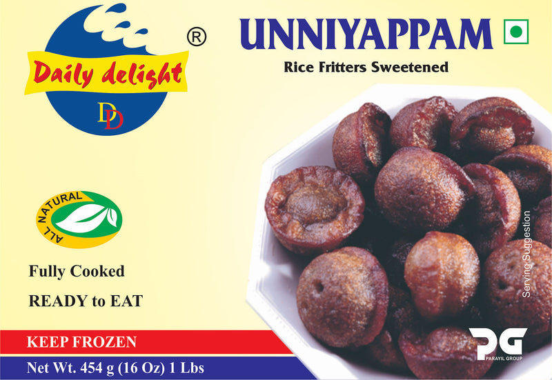 Frozen Unniyappam Daily Delight 300g(Only for Blanch, Lucan, Meath, Maynooth & Kilcock)