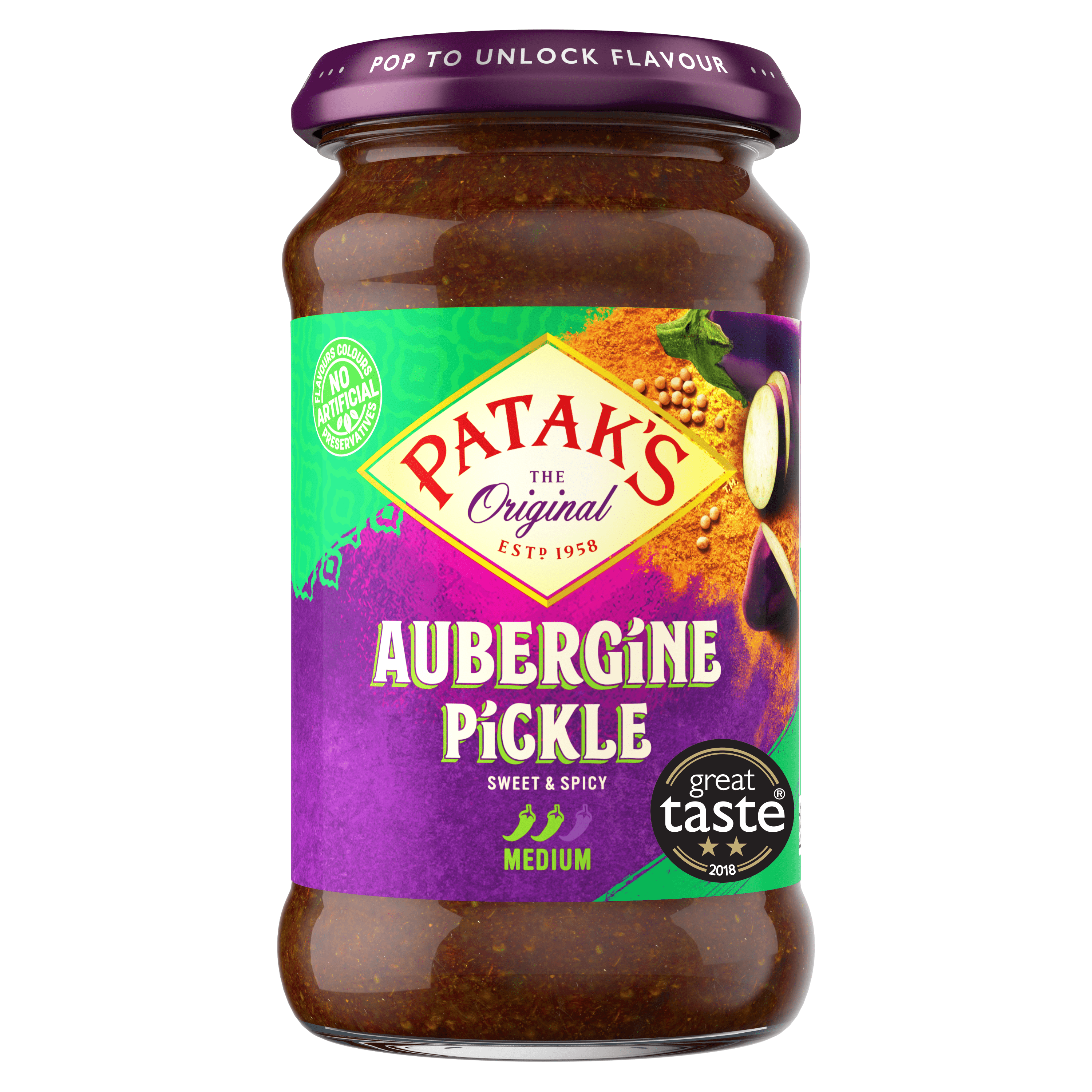 Brinjal Pickle Patak's 283g