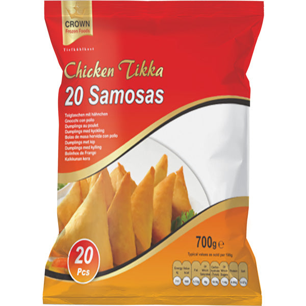 Frozen Chicken Samosa Crown 20Pcs ( Only Click & Collect)