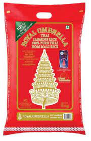 Jasmine Rice Royal Umbrella 10kg ( Only 1 bag per order)