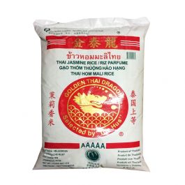Jasmine Rice Golden Thai Dragon 25kg ( Only 1 Bag Per Order- Delivery Charges Apply)