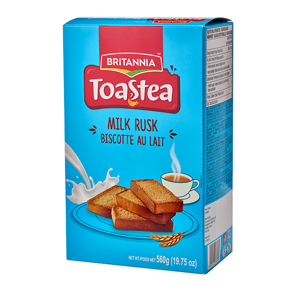Milk Rusk Britania 560g