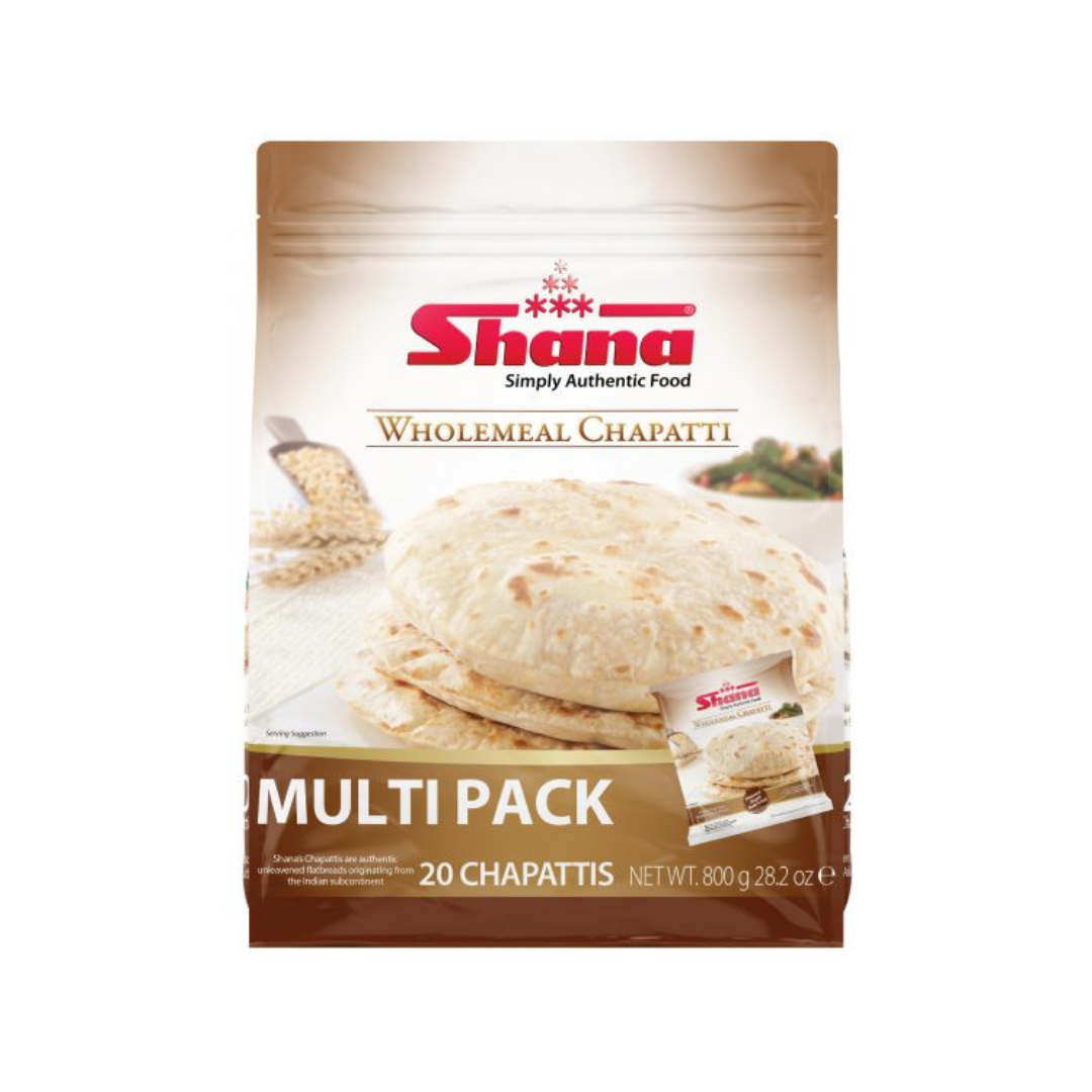 Frozen Chappati Shana 800g (Only Click & Collect)