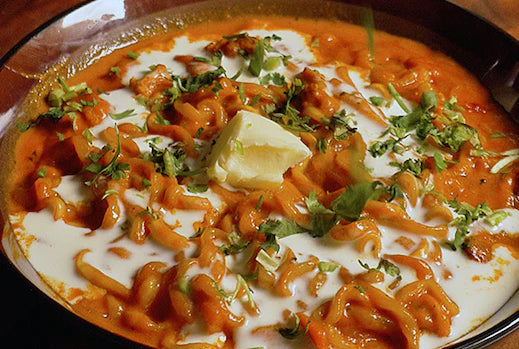 Viral Fusion Trend (Butter Chicken Ramen)