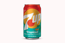 7 up Tropical 355ml
