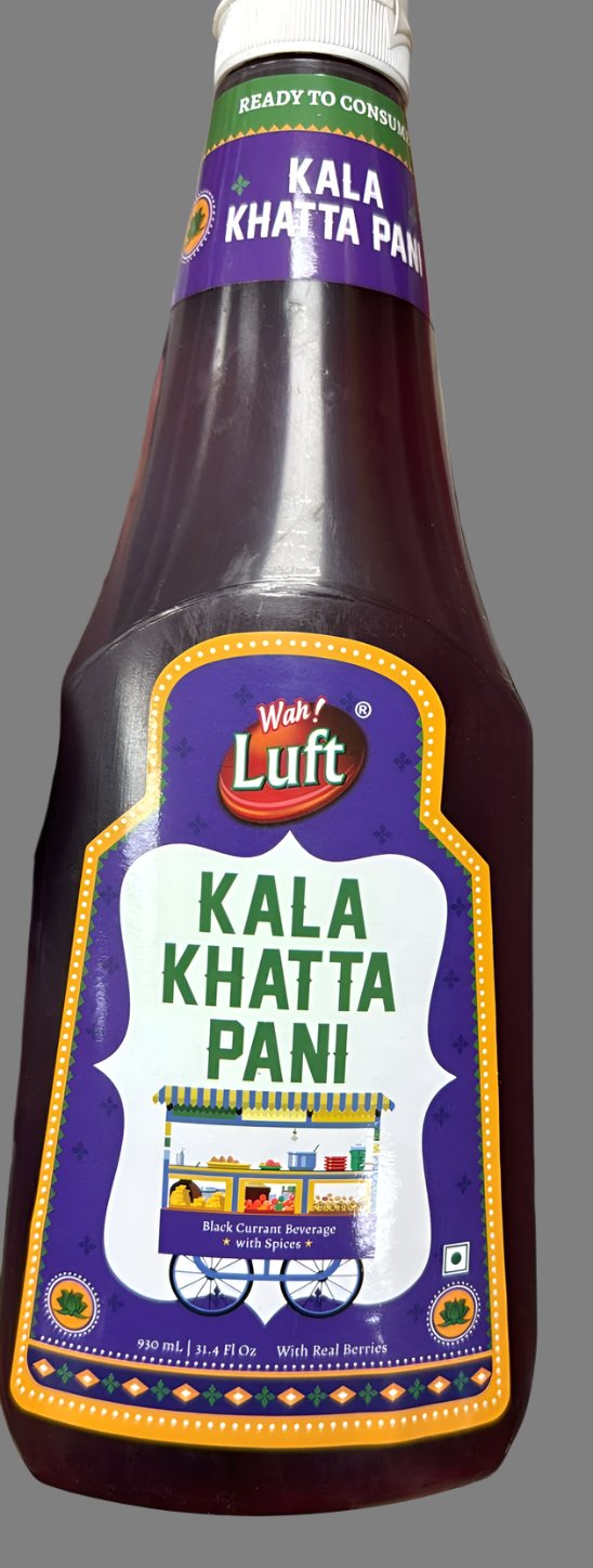 Kala Khatta Pani Wah Luft 930ml