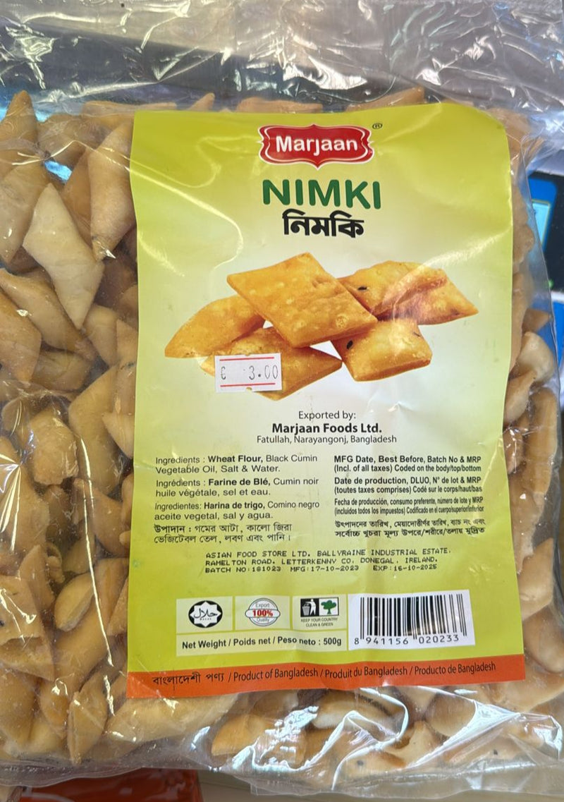 Nimki Snacks Marjaan 500gm