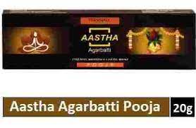 Agarbathi (Incence) Pooja Aastha Patanjali 20gm