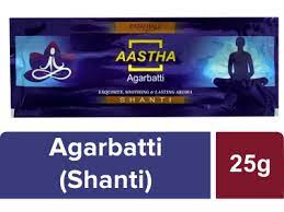 Agarbathi (Incense) Shanti Aastha 25g