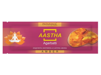 Agarbathi (Incense) Amber Aastha 25g