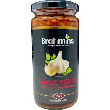 Garlic Pickle Brahmins 400g