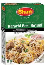 Karachi Beef Biryani Masala Shan 75gm