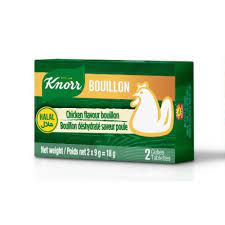 Bouillon Tablets Chicken Halal Knorr 2x9gm