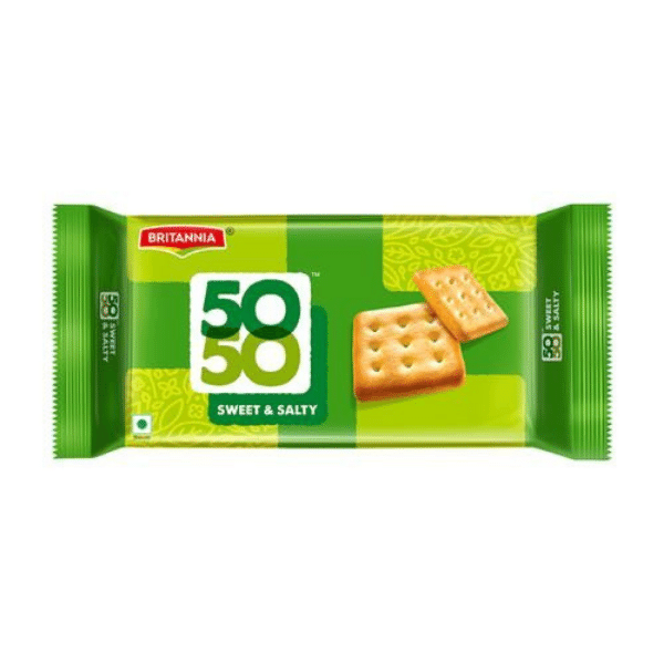 50 50 Biscuits Britannia 75.6gm