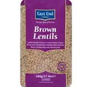 Brown Lentils East End 500gm