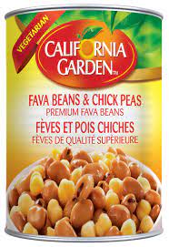 Fava Beans With Chick Peas California Gardens 400gm