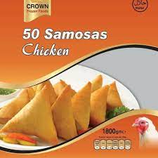 Frozen Chicken Samosa Crown 50pcs (Only for Blanch, Lucan, Meath, Maynooth & Kilcock)