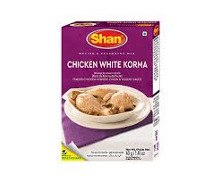 Chicken White Korma Shan 100gm