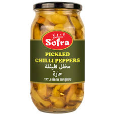 Pickled Chilli Peppers Mild Sofra 880gm