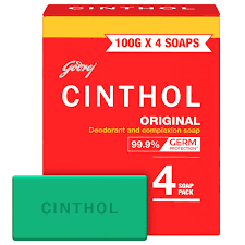 Cinthol Soap Godrej 100gm x 4