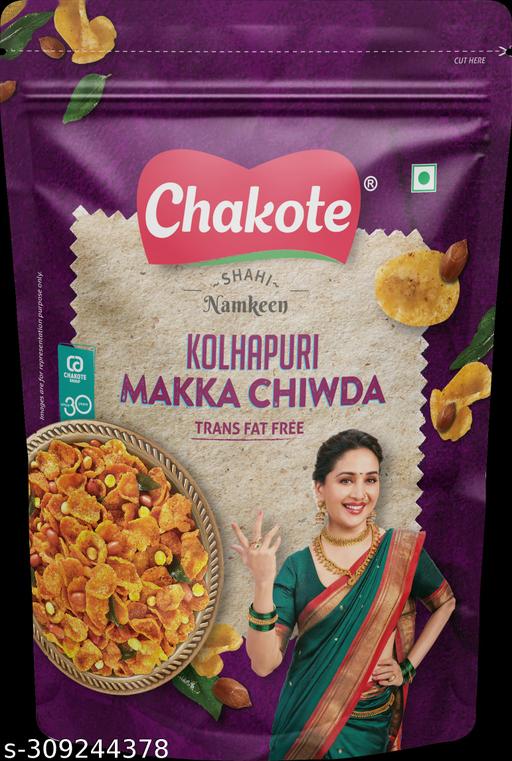 Kolhapuri Makka Chiwda (Corn Chiwda) Chakote 200gm