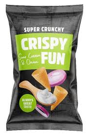 Cour Cream & Onion Crispy Fun 50gm