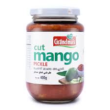 Cut Mango Pickle Grandmas 400gm