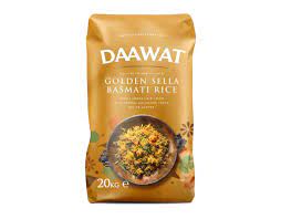 Golden Sella Basmati Rice Daawat 20kg