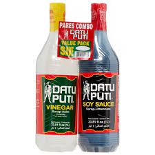 Soy Sauce & Vinegar Value Pack Datu Puti 2 x 1L(SPECIAL OFFER)