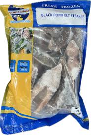 Frozen Black Pomfret Steak Seafood Delight 600gm (Only for Blanch, Lucan, Meath, Maynooth & Kilcock)