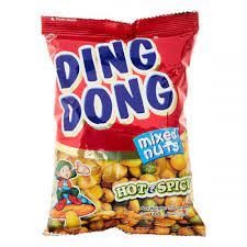 Mixed Nuts Hot & Spicy Ding Dong 100gm