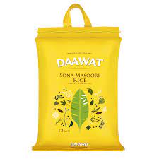 Sona Masuri Rice Daawat 10kg ( Only 1 Bag per order)( Delivery Charges Apply If you are only ordering Rice )